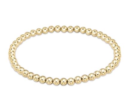 E Newton Classic Gold 4mm Bead Bracelet-Bracelets-ENEWTON-The Village Shoppe, Women’s Fashion Boutique, Shop Online and In Store - Located in Muscle Shoals, AL.