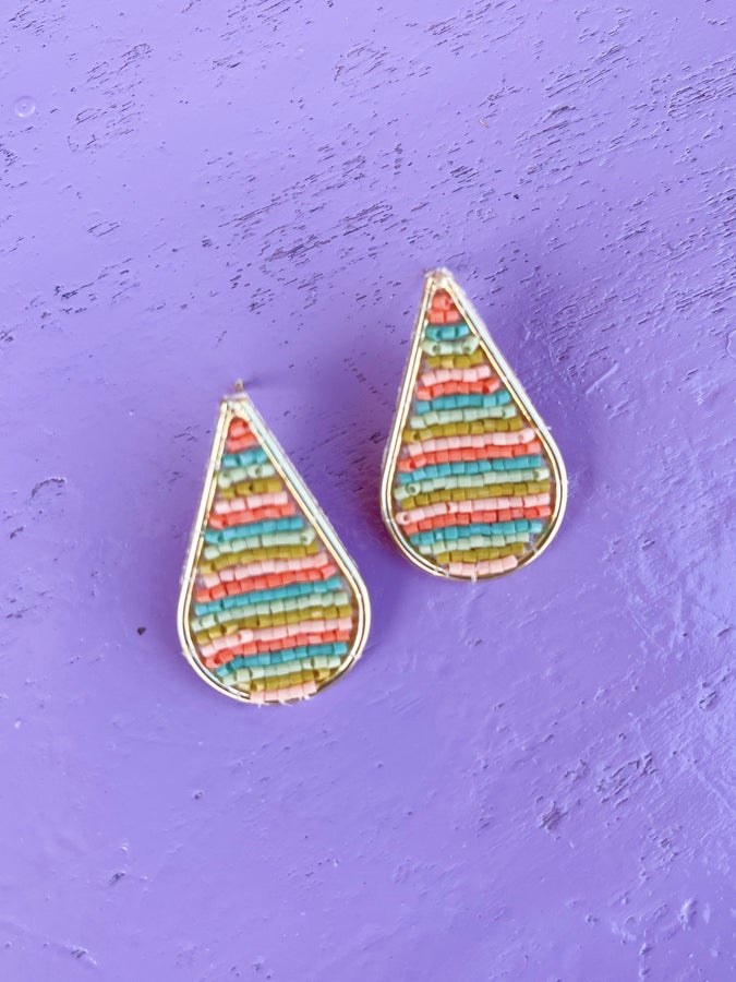 Somebody To Love Earrings-Not in Shopify - CJC-Ink + Alloy-The Village Shoppe, Women’s Fashion Boutique, Shop Online and In Store - Located in Muscle Shoals, AL.