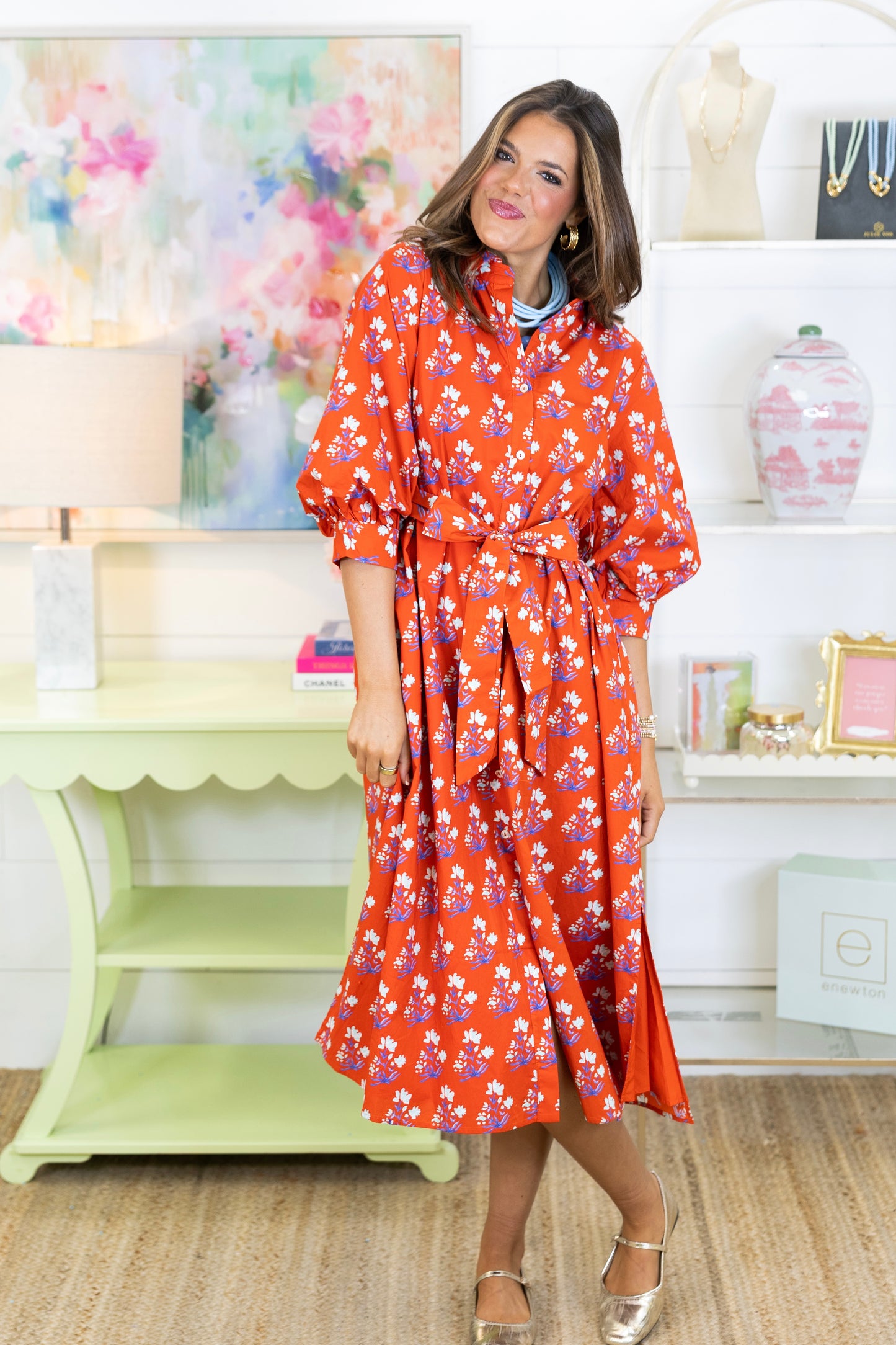 The Kennedy Midi Dress-Midi Dress-Jodifl-The Village Shoppe, Women’s Fashion Boutique, Shop Online and In Store - Located in Muscle Shoals, AL.