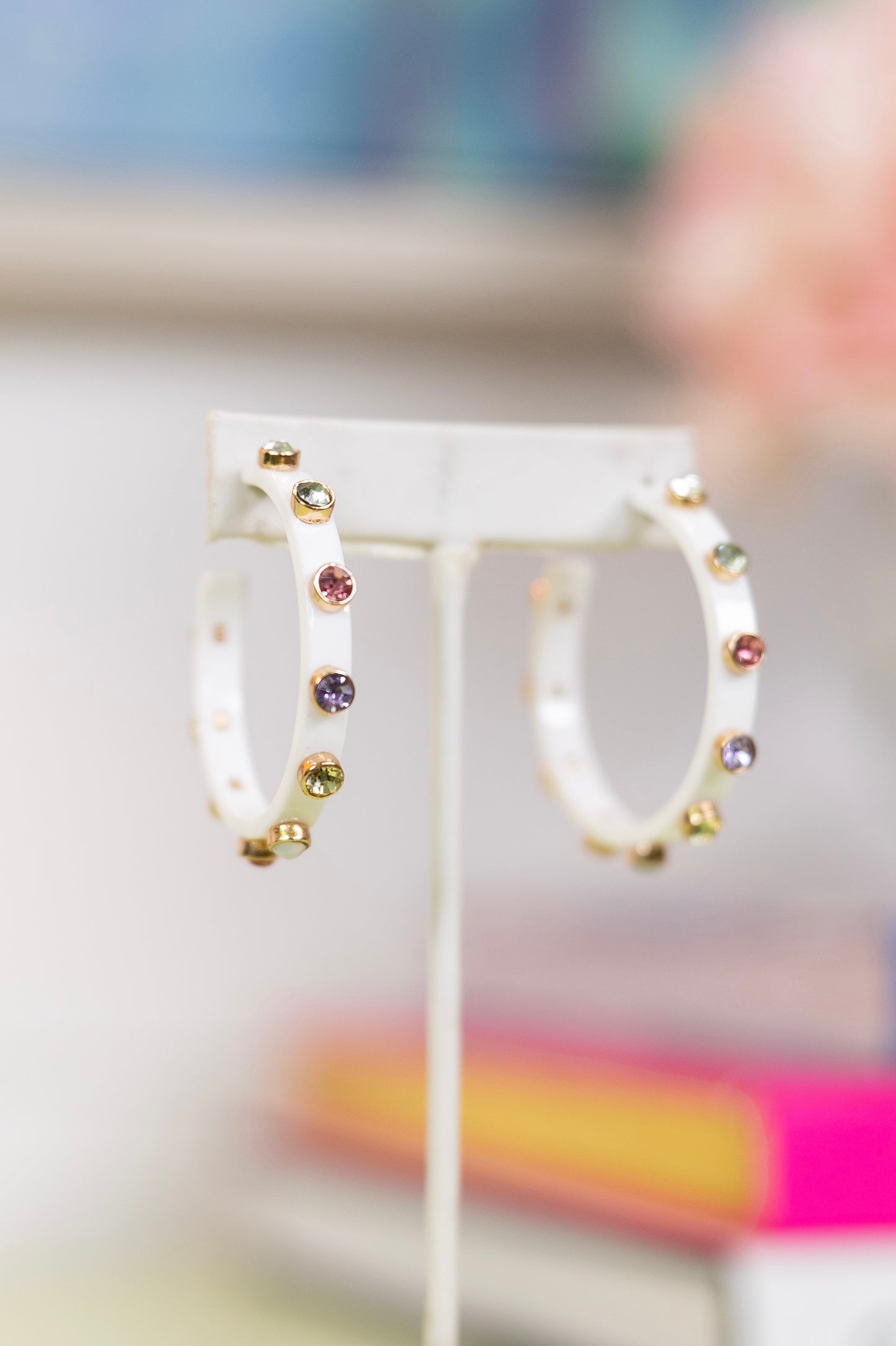 Make it Shine Hoops-Earrings-Golden Stella-The Village Shoppe, Women’s Fashion Boutique, Shop Online and In Store - Located in Muscle Shoals, AL.