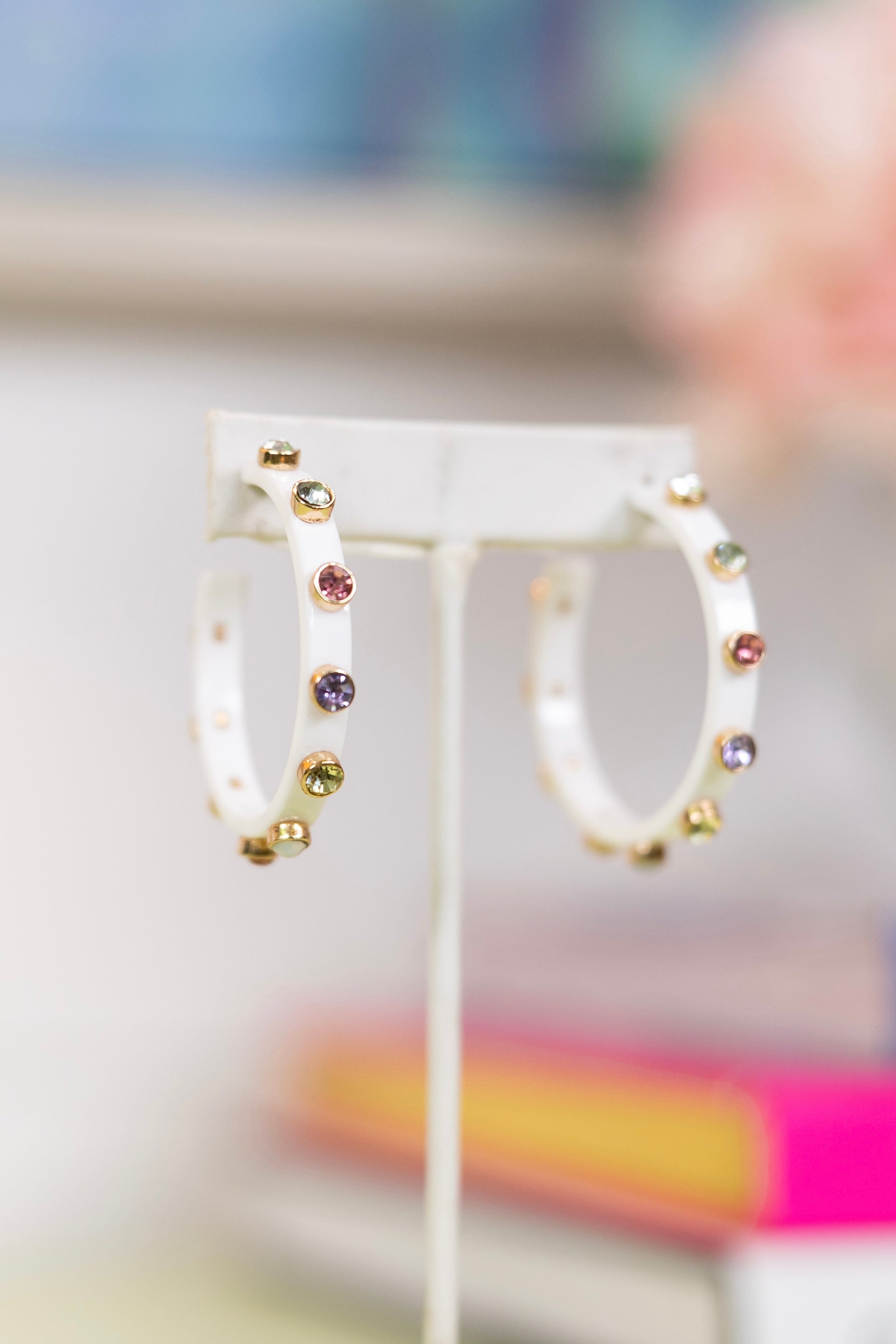 Make it Shine Hoops-Earrings-Golden Stella-The Village Shoppe, Women’s Fashion Boutique, Shop Online and In Store - Located in Muscle Shoals, AL.