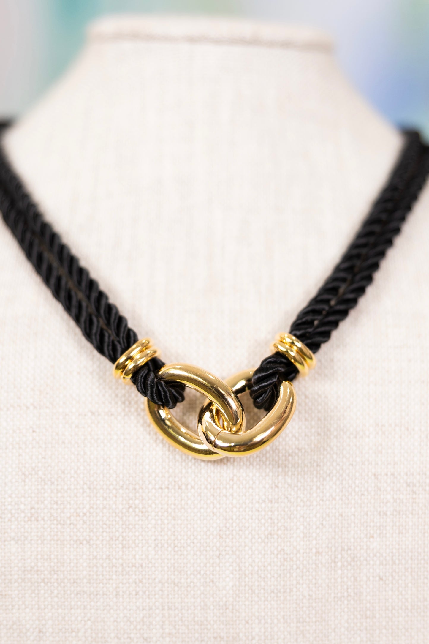 Loves Me Knot Necklace-Necklaces-Golden Stella-The Village Shoppe, Women’s Fashion Boutique, Shop Online and In Store - Located in Muscle Shoals, AL.