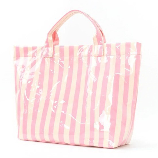Cabana Stripe Tote Bag-Tote Bag-Wall To Wall-The Village Shoppe, Women’s Fashion Boutique, Shop Online and In Store - Located in Muscle Shoals, AL.