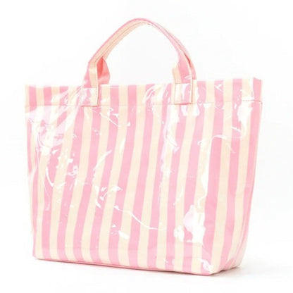 Cabana Stripe Tote Bag-Tote Bag-Wall To Wall-The Village Shoppe, Women’s Fashion Boutique, Shop Online and In Store - Located in Muscle Shoals, AL.