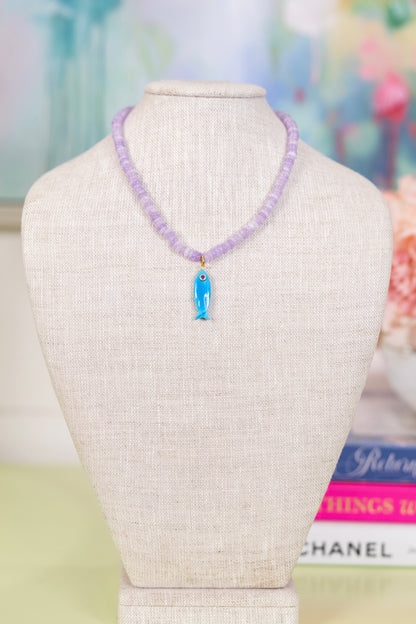 Blue Lagoon Necklace | Hart Designs-Necklaces-Hart Designs-The Village Shoppe, Women’s Fashion Boutique, Shop Online and In Store - Located in Muscle Shoals, AL.