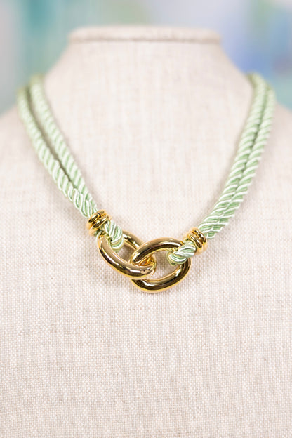 Loves Me Knot Necklace-Necklaces-Golden Stella-The Village Shoppe, Women’s Fashion Boutique, Shop Online and In Store - Located in Muscle Shoals, AL.