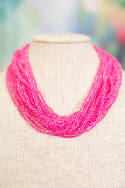 Poolside Layered Necklace-Necklaces-Hart Designs-The Village Shoppe, Women’s Fashion Boutique, Shop Online and In Store - Located in Muscle Shoals, AL.