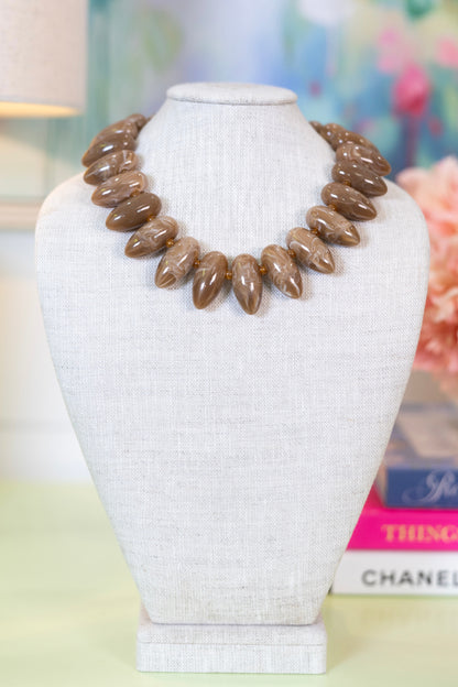 Read Your Mind Beaded Necklace-Necklaces-Golden Stella-The Village Shoppe, Women’s Fashion Boutique, Shop Online and In Store - Located in Muscle Shoals, AL.