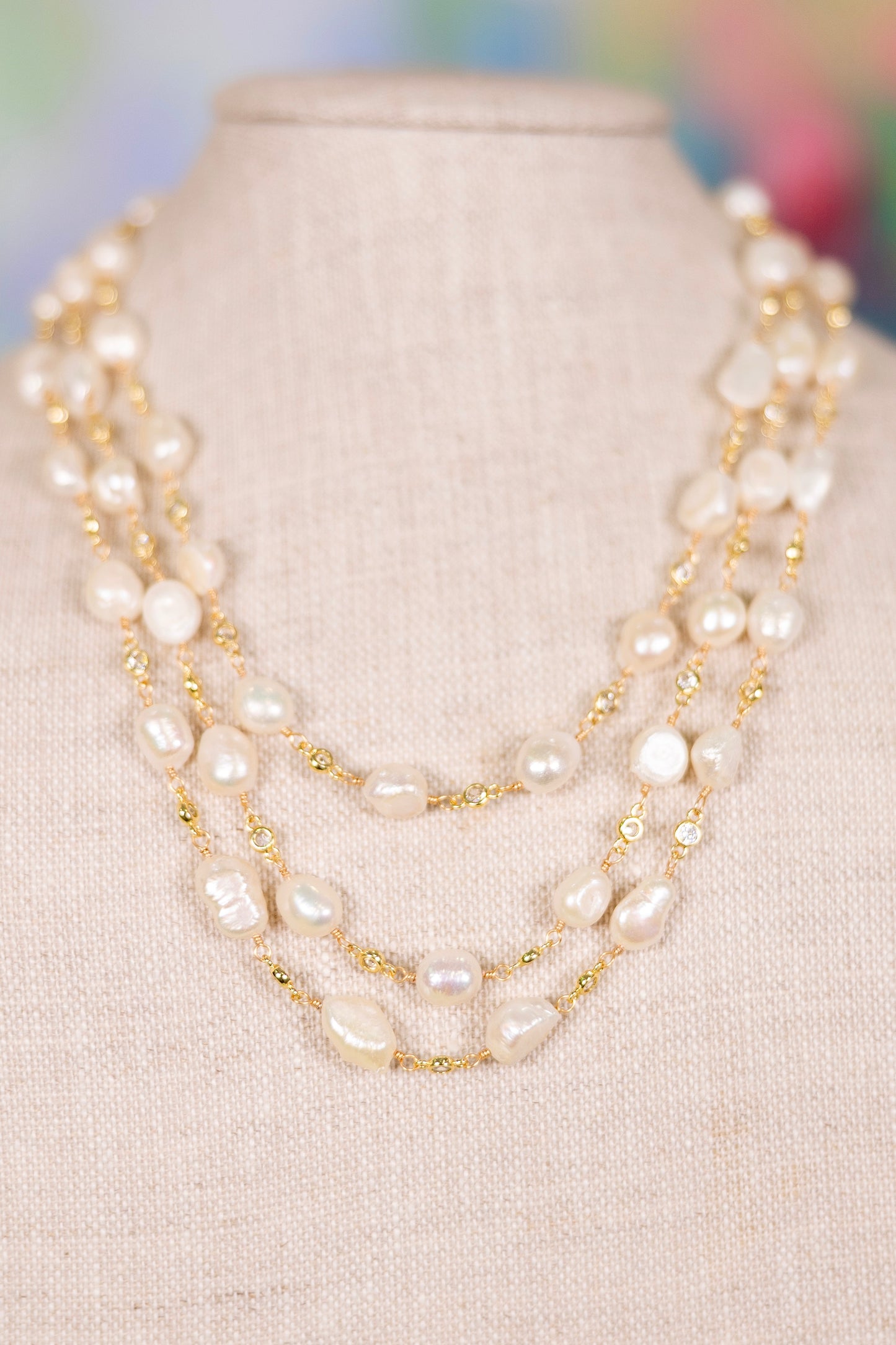 Make Waves Layer Necklace-Necklaces-Virtue-The Village Shoppe, Women’s Fashion Boutique, Shop Online and In Store - Located in Muscle Shoals, AL.