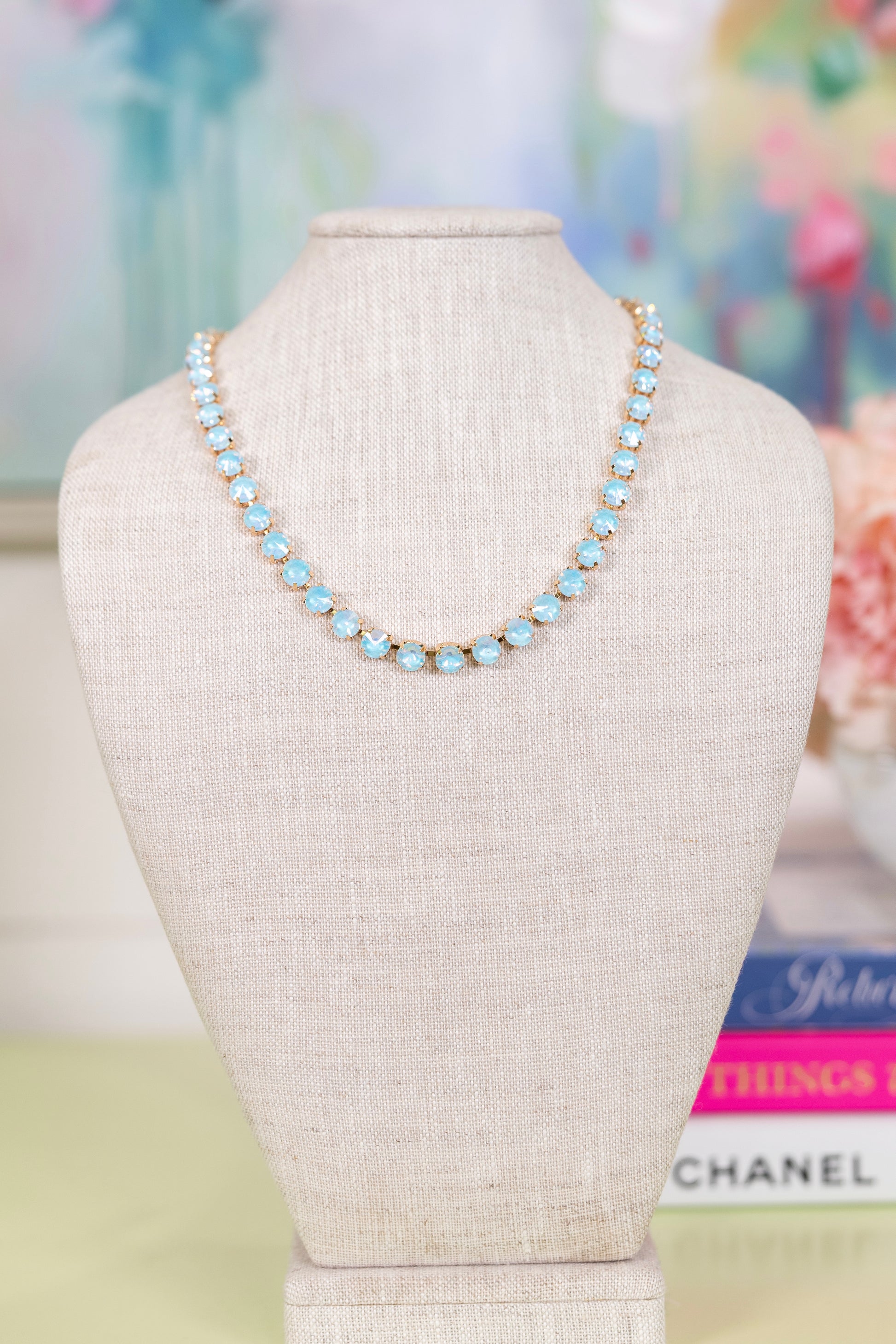 Love Notes Gemstone Necklace | Hart Designs-Necklaces-Hart Designs-The Village Shoppe, Women’s Fashion Boutique, Shop Online and In Store - Located in Muscle Shoals, AL.