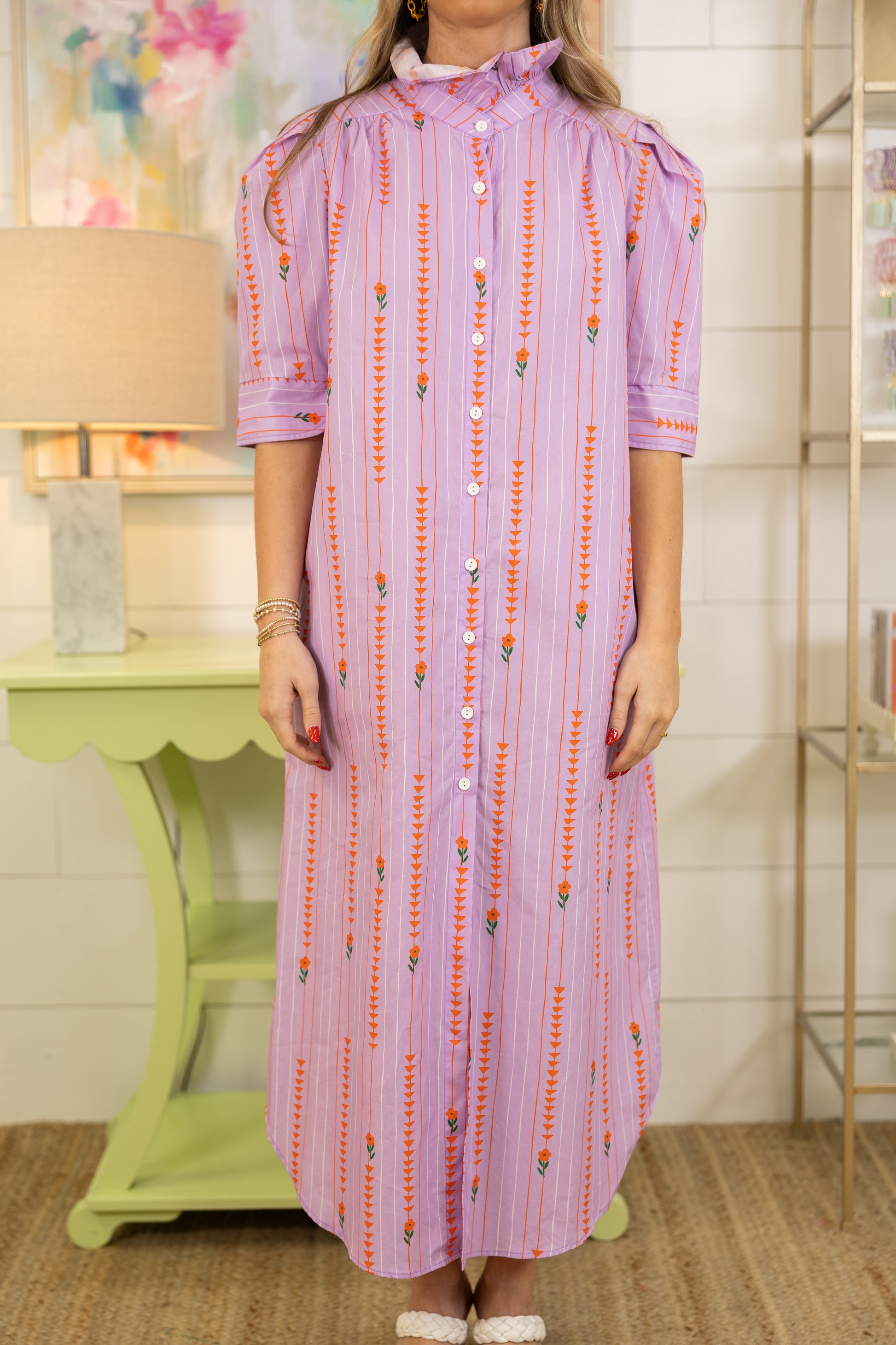 Simple Pleasures Midi Dress-Midi Dress-Adrienne-The Village Shoppe, Women’s Fashion Boutique, Shop Online and In Store - Located in Muscle Shoals, AL.