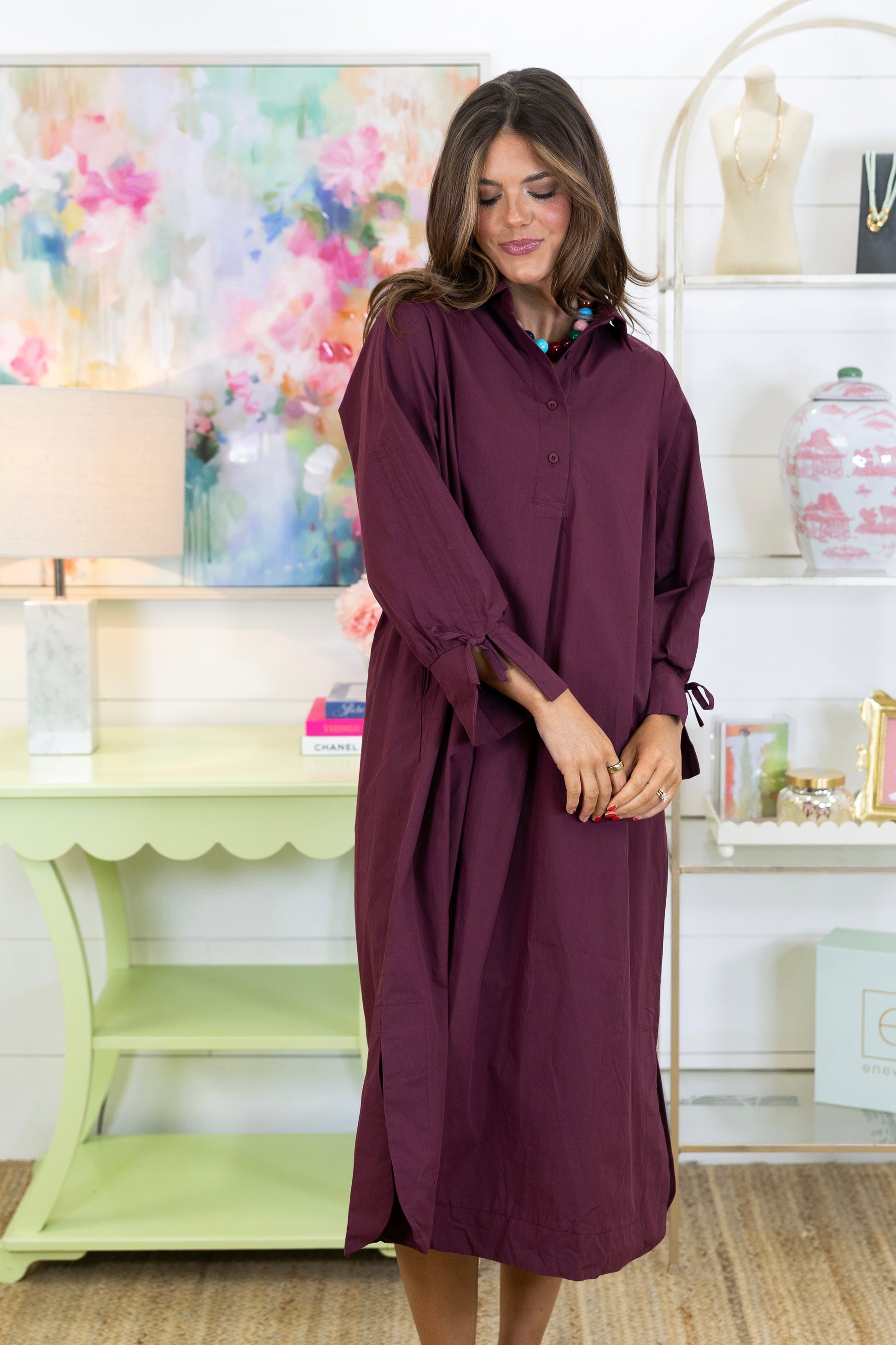 The Braxton Midi Dress-Midi Dress-Umgee-The Village Shoppe, Women’s Fashion Boutique, Shop Online and In Store - Located in Muscle Shoals, AL.