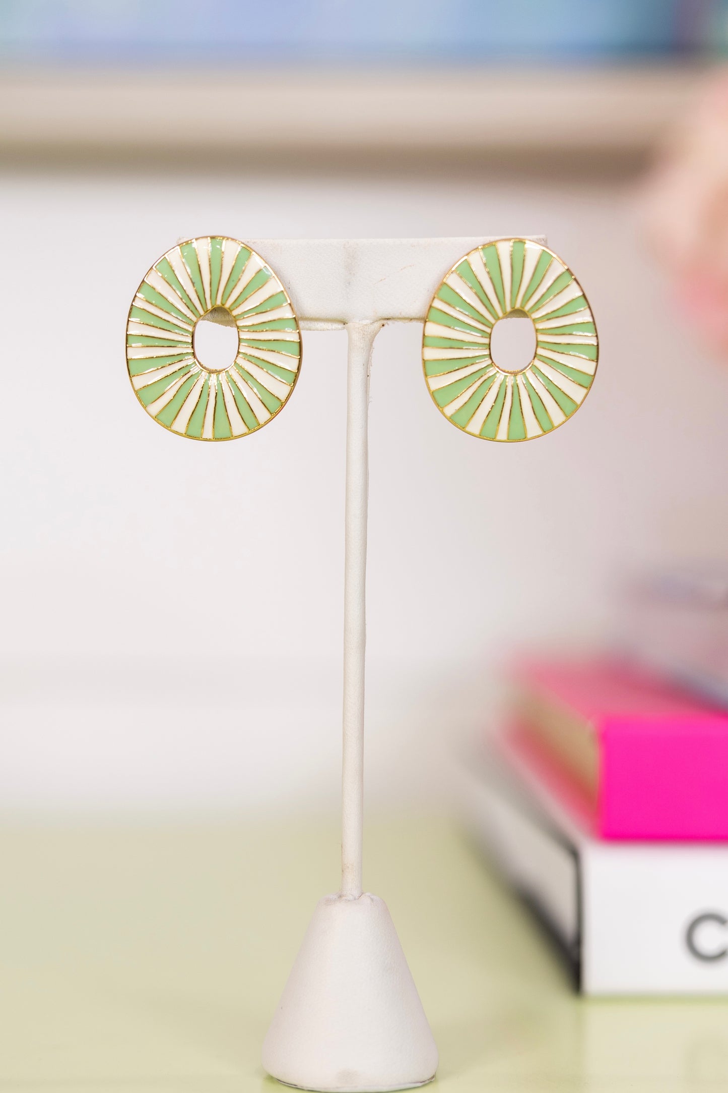 Resort Stripe Earrings | Hart Designs-Earrings-Hart Designs-The Village Shoppe, Women’s Fashion Boutique, Shop Online and In Store - Located in Muscle Shoals, AL.