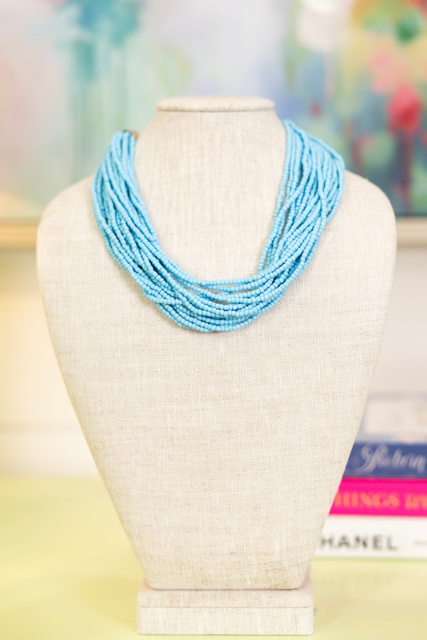 Poolside Layered Necklace-Necklaces-Hart Designs-The Village Shoppe, Women’s Fashion Boutique, Shop Online and In Store - Located in Muscle Shoals, AL.