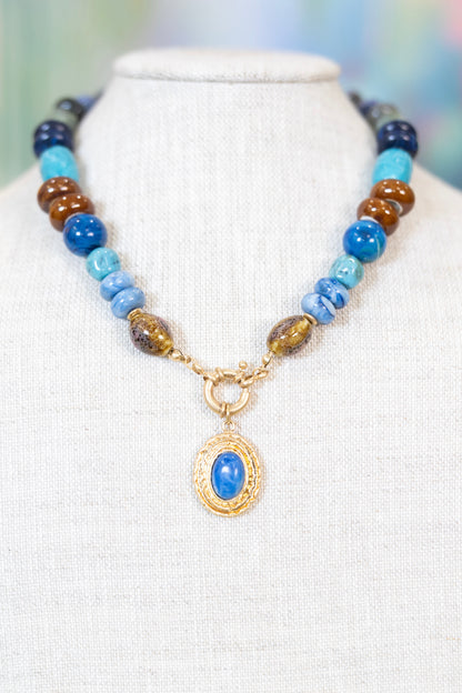 Sweet Odessa Beaded Necklace-Necklaces-Golden Stella-The Village Shoppe, Women’s Fashion Boutique, Shop Online and In Store - Located in Muscle Shoals, AL.