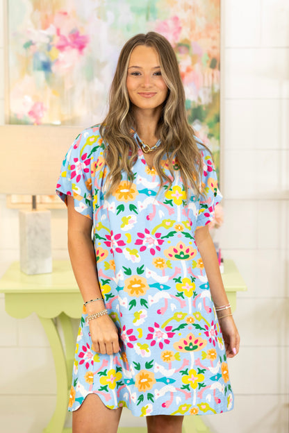 The Storie Dress-Mini Dress-Umgee-The Village Shoppe, Women’s Fashion Boutique, Shop Online and In Store - Located in Muscle Shoals, AL.