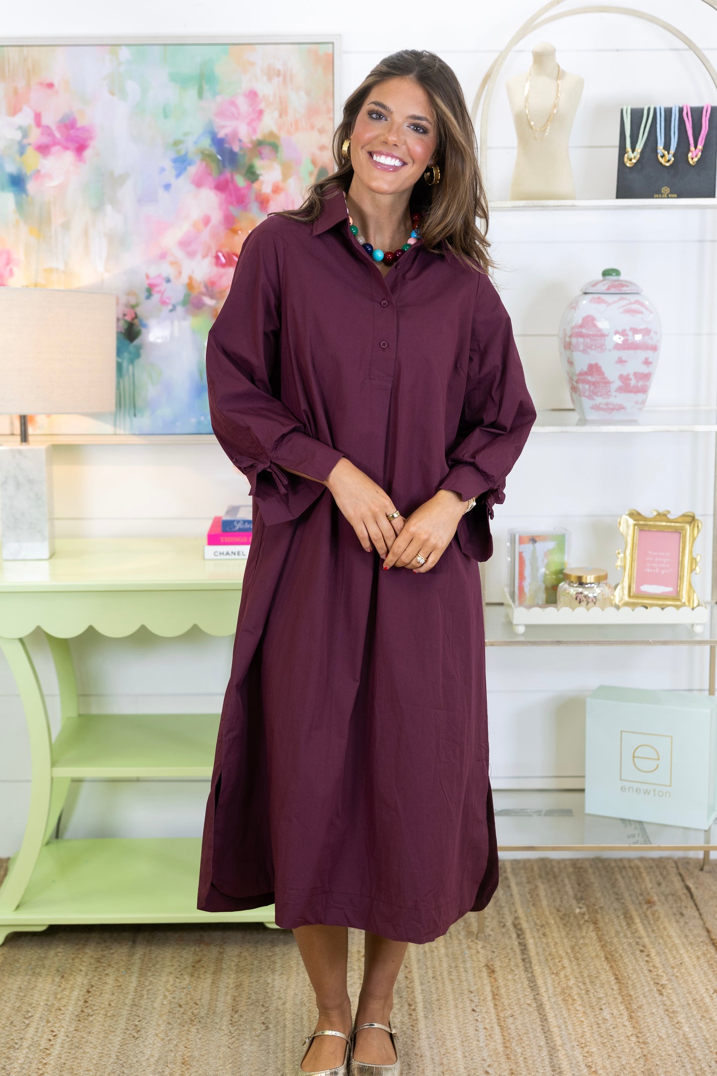 The Braxton Midi Dress-Midi Dress-Umgee-The Village Shoppe, Women’s Fashion Boutique, Shop Online and In Store - Located in Muscle Shoals, AL.