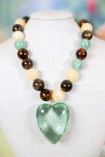 Love at Large Pendant Necklace-Necklaces-Hart Designs-The Village Shoppe, Women’s Fashion Boutique, Shop Online and In Store - Located in Muscle Shoals, AL.