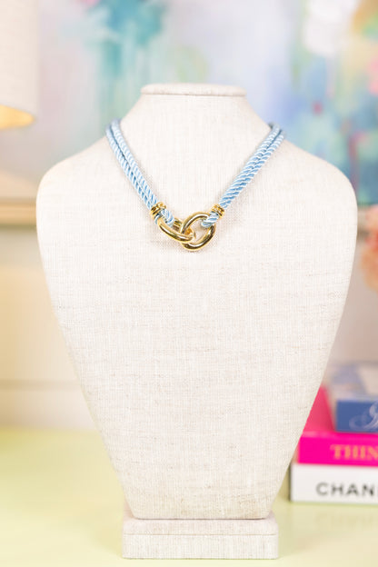 Loves Me Knot Necklace-Necklaces-Golden Stella-The Village Shoppe, Women’s Fashion Boutique, Shop Online and In Store - Located in Muscle Shoals, AL.