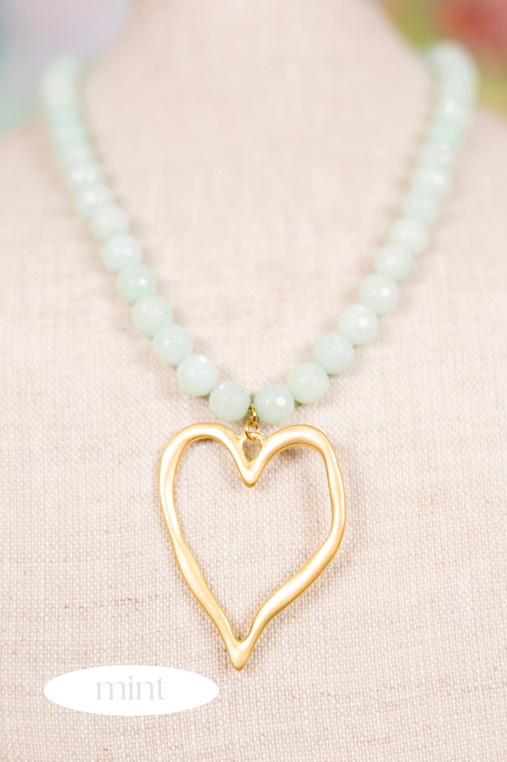 Loving You is Easy Necklace-Necklaces-Virtue-The Village Shoppe, Women’s Fashion Boutique, Shop Online and In Store - Located in Muscle Shoals, AL.