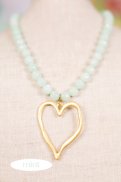 Loving You is Easy Necklace-Necklaces-Virtue-The Village Shoppe, Women’s Fashion Boutique, Shop Online and In Store - Located in Muscle Shoals, AL.