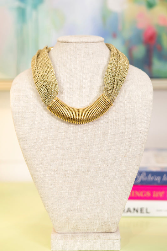 The Cleopatra Necklace-Necklaces-Hart Designs-The Village Shoppe, Women’s Fashion Boutique, Shop Online and In Store - Located in Muscle Shoals, AL.