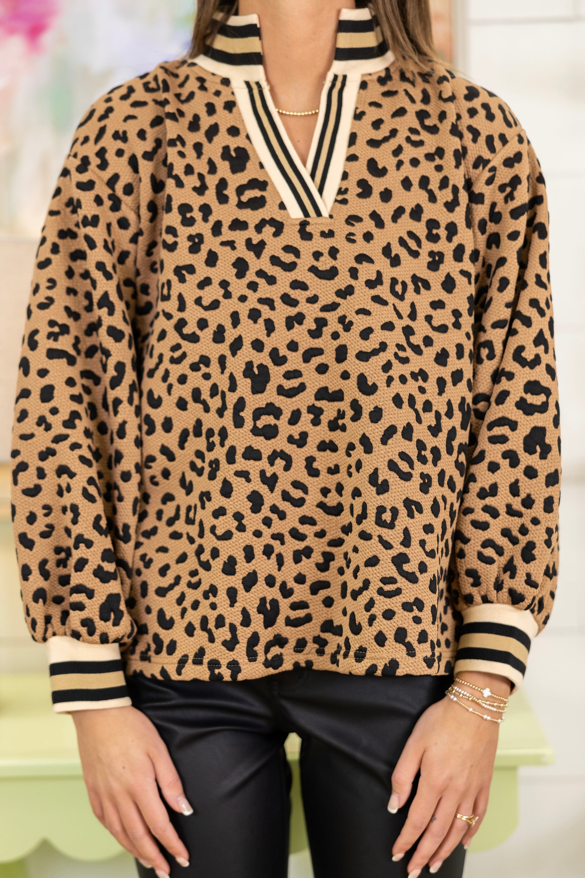 The Pierson Top-Long Sleeves-Jodifl-The Village Shoppe, Women’s Fashion Boutique, Shop Online and In Store - Located in Muscle Shoals, AL.