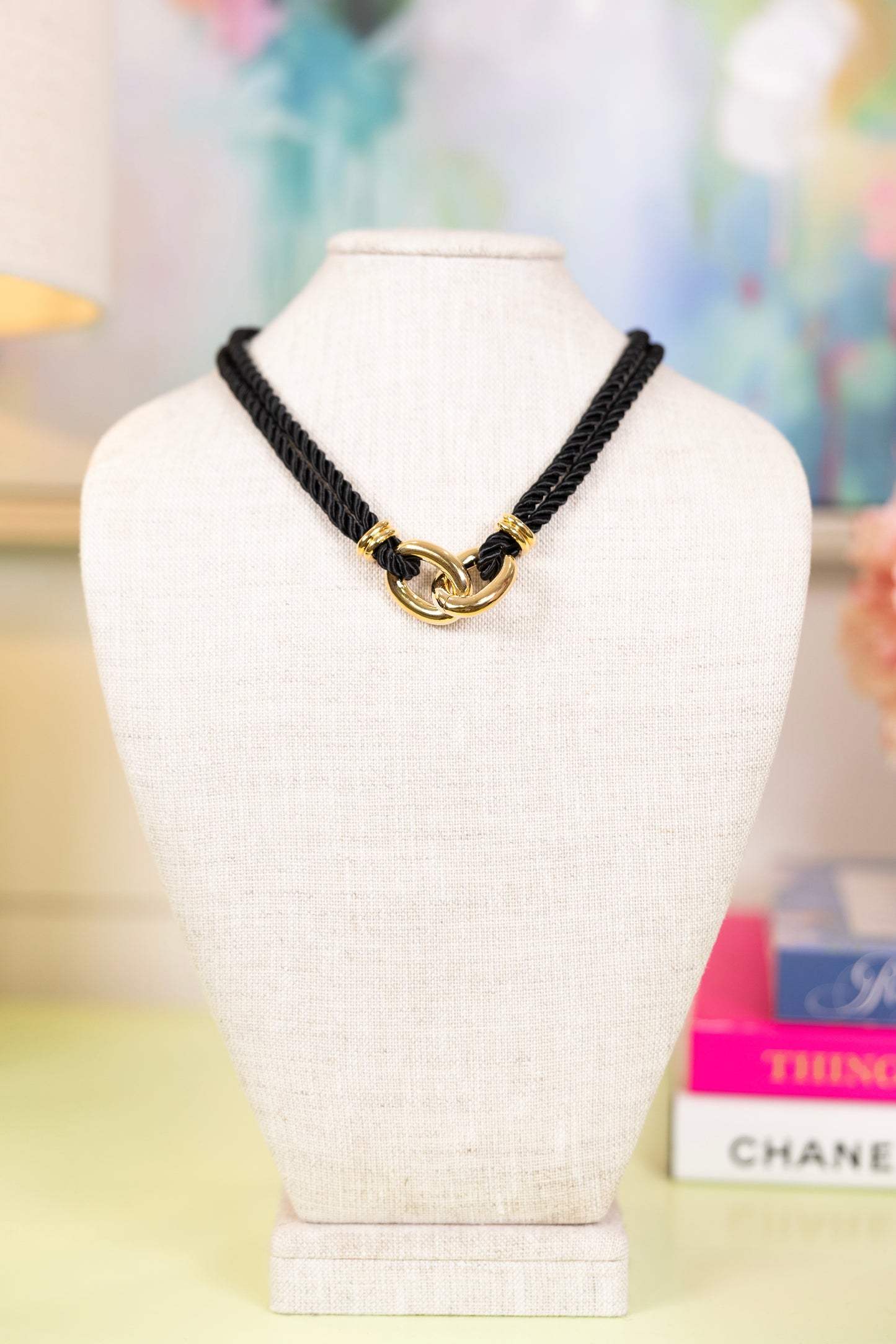 Loves Me Knot Necklace-Necklaces-Golden Stella-The Village Shoppe, Women’s Fashion Boutique, Shop Online and In Store - Located in Muscle Shoals, AL.