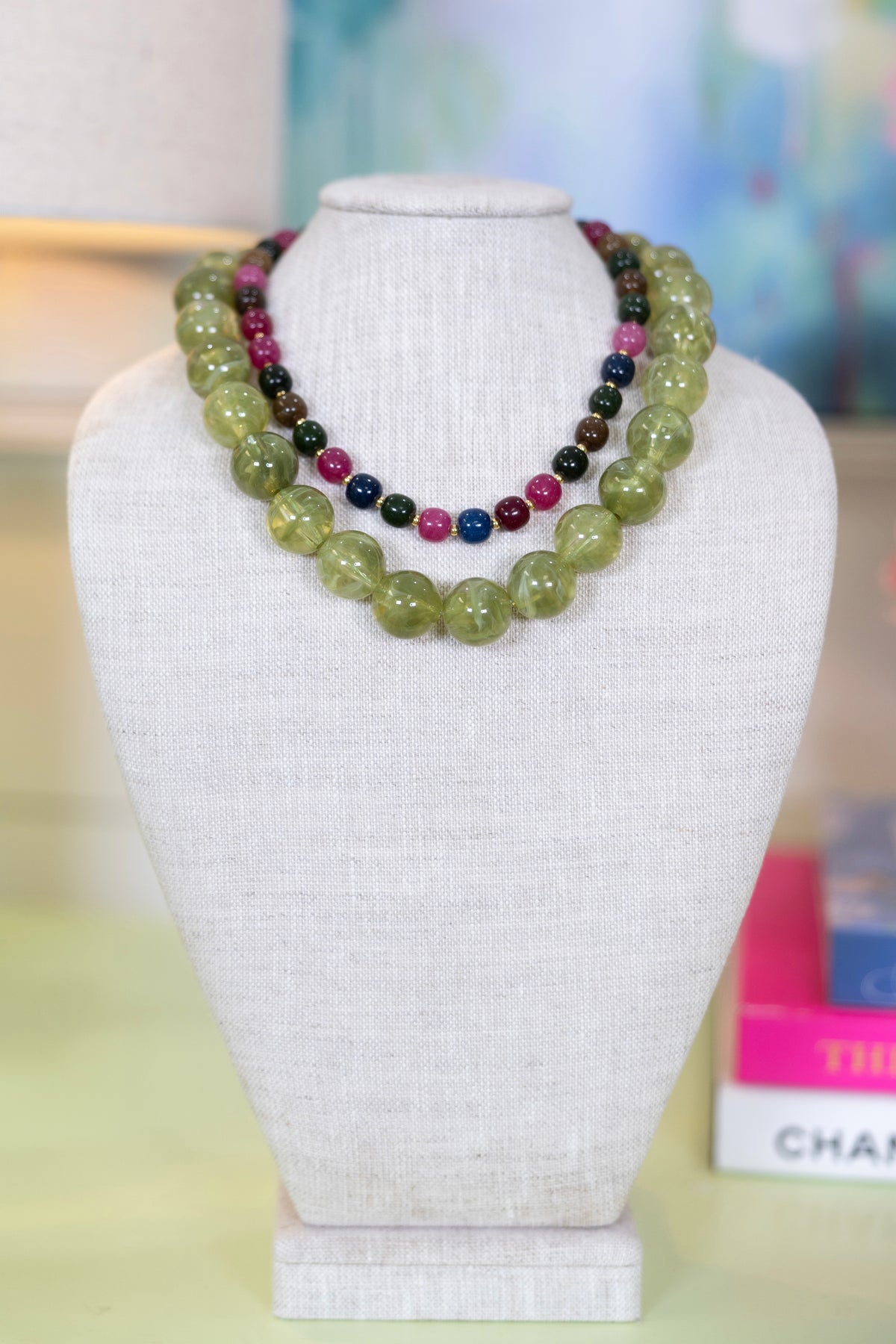 Seal the Deal Beaded Necklace-Necklaces-Hart Designs-The Village Shoppe, Women’s Fashion Boutique, Shop Online and In Store - Located in Muscle Shoals, AL.