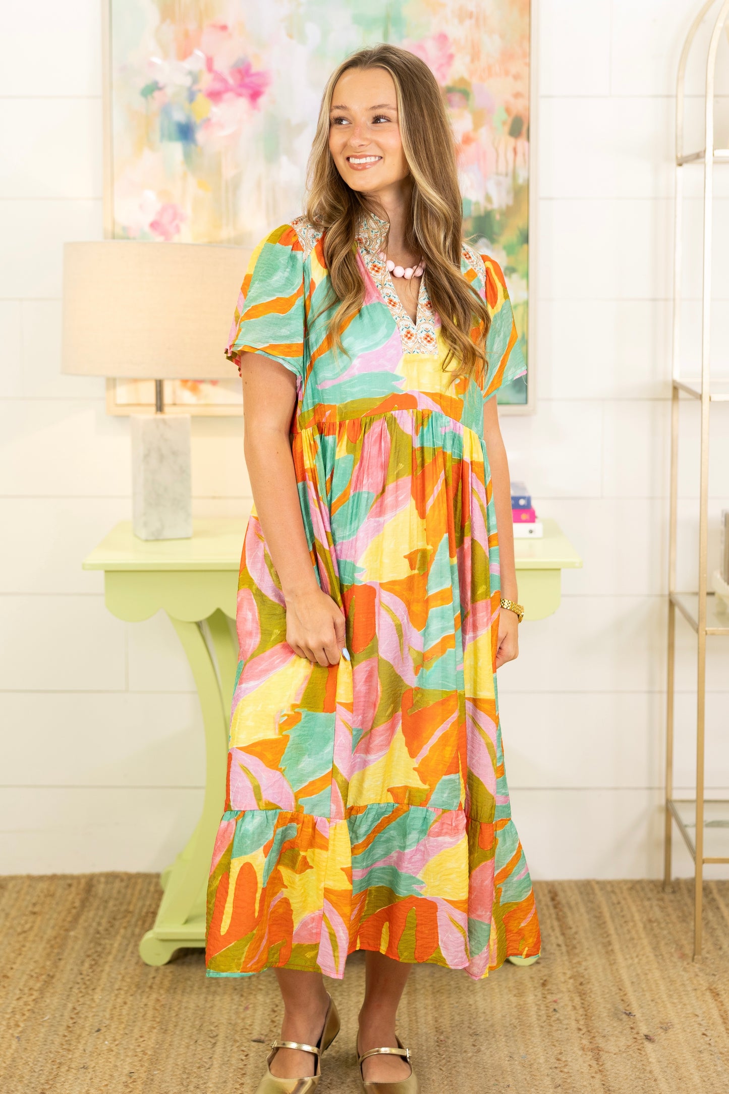 The Fallon Midi Dress