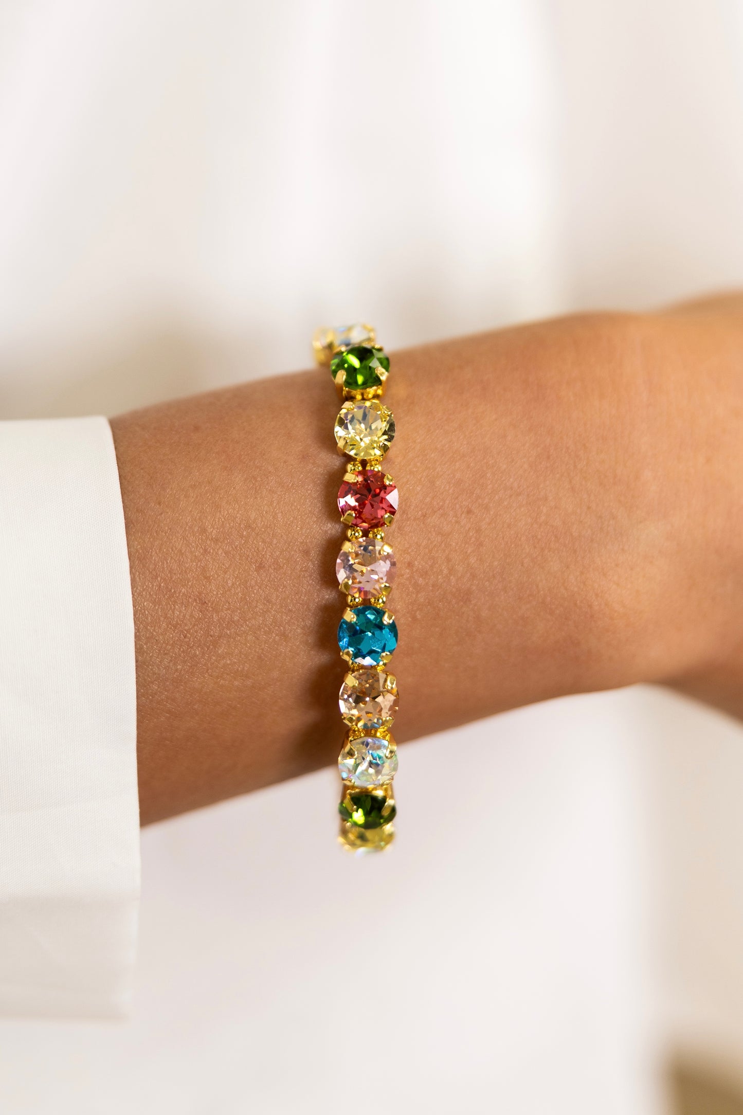 Signature Stone Stretchy Bracelet-Bracelets-AF Design Group-The Village Shoppe, Women’s Fashion Boutique, Shop Online and In Store - Located in Muscle Shoals, AL.