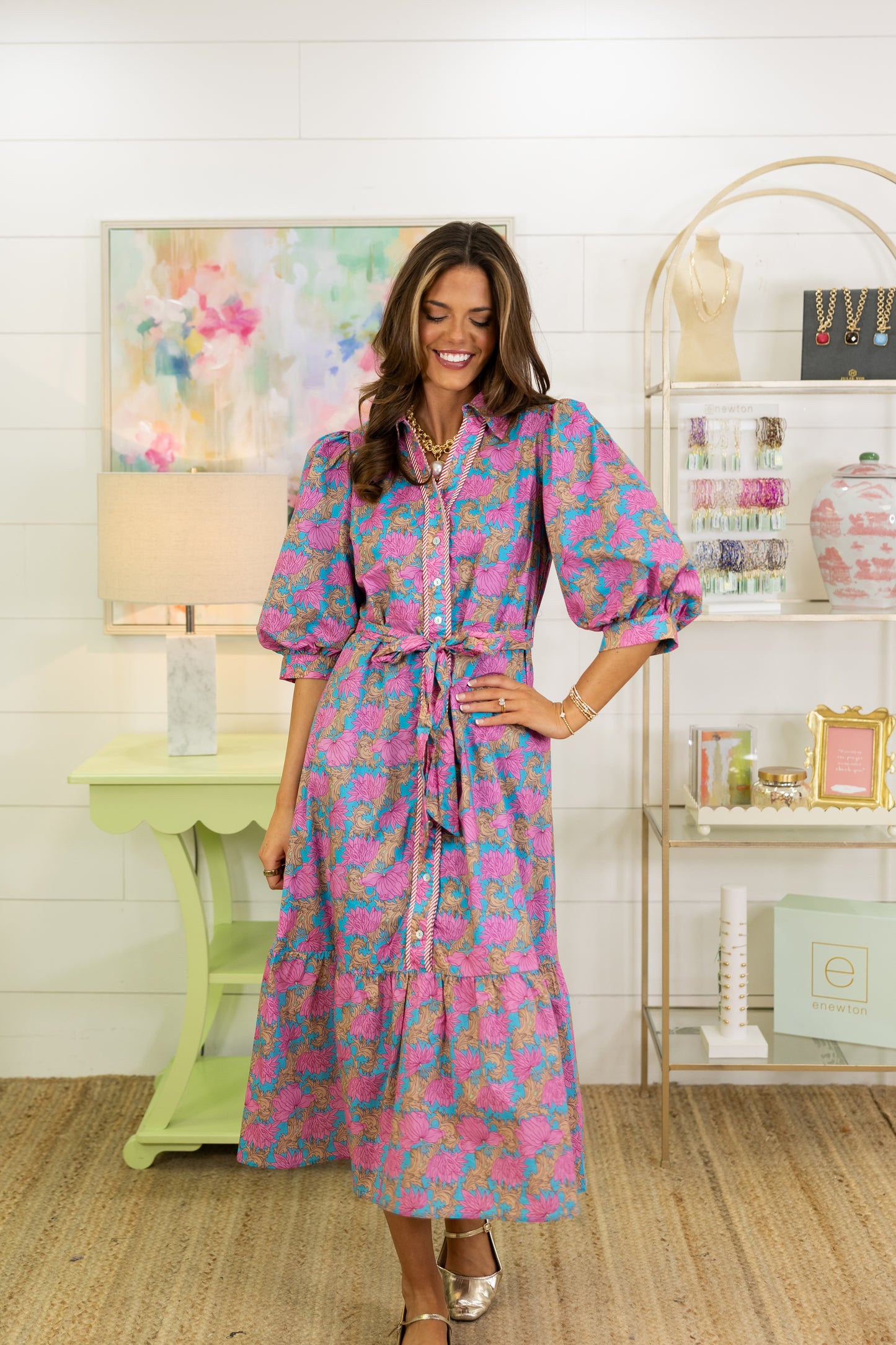 Actually Romantic Midi Dress-Midi Dress-Jodifl-The Village Shoppe, Women’s Fashion Boutique, Shop Online and In Store - Located in Muscle Shoals, AL.