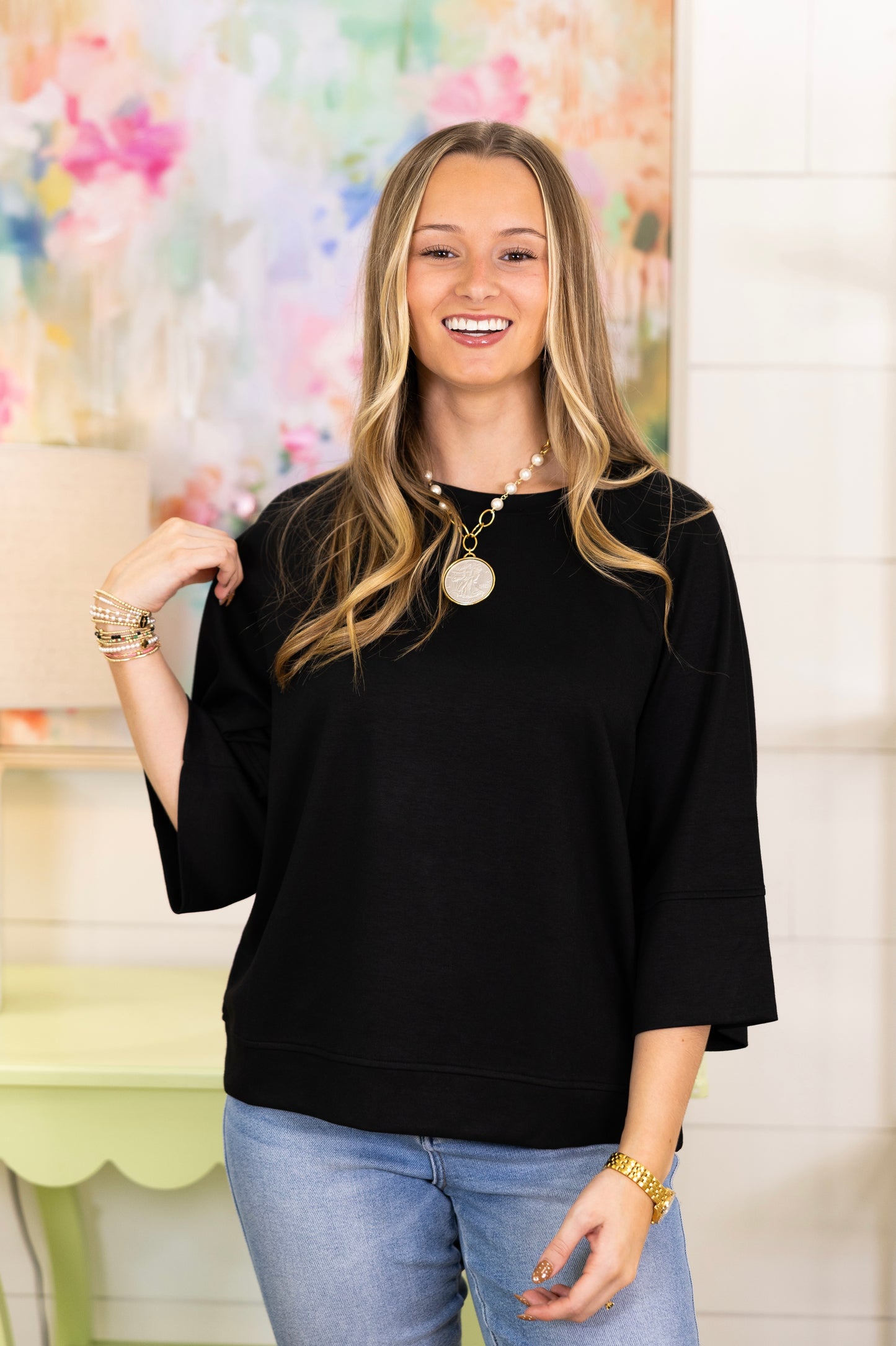 The Modern Muse Top-Long Sleeves-Umgee-The Village Shoppe, Women’s Fashion Boutique, Shop Online and In Store - Located in Muscle Shoals, AL.