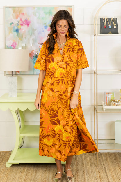 Home Grown Midi Dress-Midi Dress-Adrienne-The Village Shoppe, Women’s Fashion Boutique, Shop Online and In Store - Located in Muscle Shoals, AL.