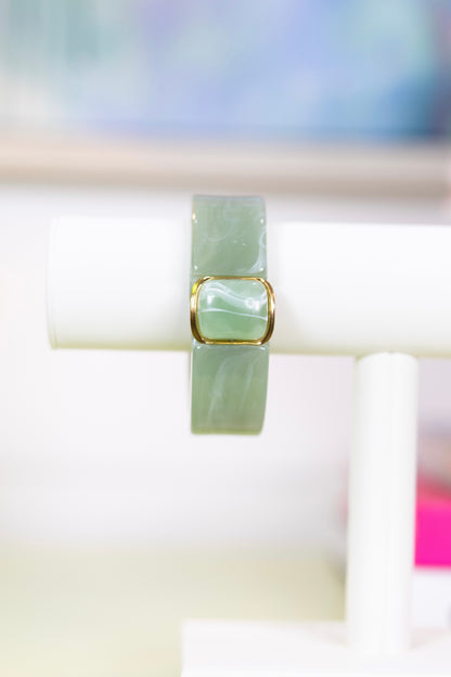 Talk It Over Hinge Cuff-Bracelets-Hart Designs-The Village Shoppe, Women’s Fashion Boutique, Shop Online and In Store - Located in Muscle Shoals, AL.