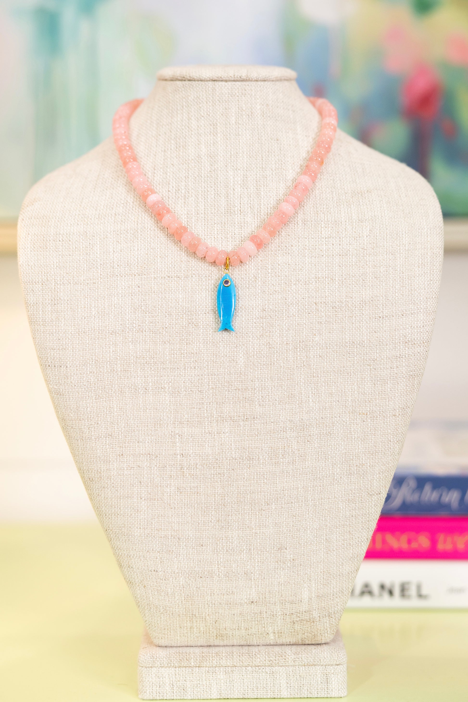 Taffy Tide Fish Charm Necklace | Hart Designs-Necklaces-Hart Designs-The Village Shoppe, Women’s Fashion Boutique, Shop Online and In Store - Located in Muscle Shoals, AL.