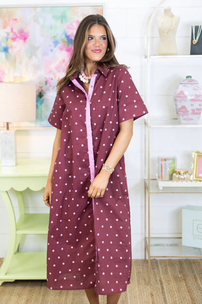 The Tilly Midi Dress-Midi Dress-Entro-The Village Shoppe, Women’s Fashion Boutique, Shop Online and In Store - Located in Muscle Shoals, AL.