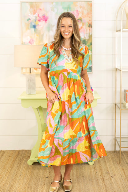 The Fallon Midi Dress