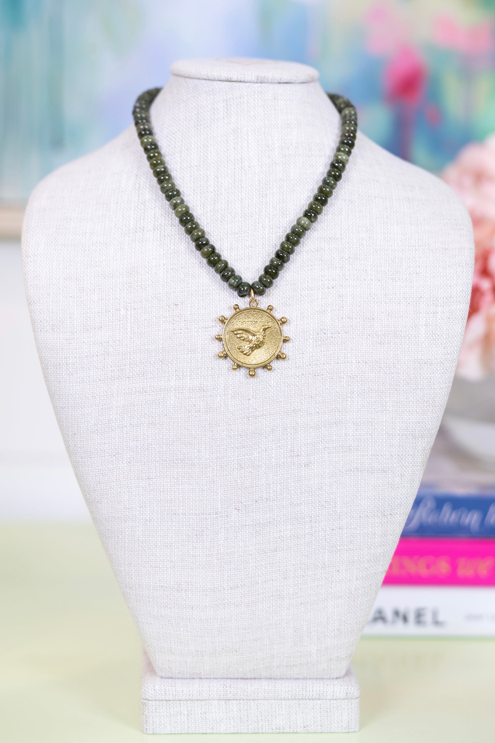Lovey Dovey Pendant Necklace-Necklaces-Hart Designs-The Village Shoppe, Women’s Fashion Boutique, Shop Online and In Store - Located in Muscle Shoals, AL.
