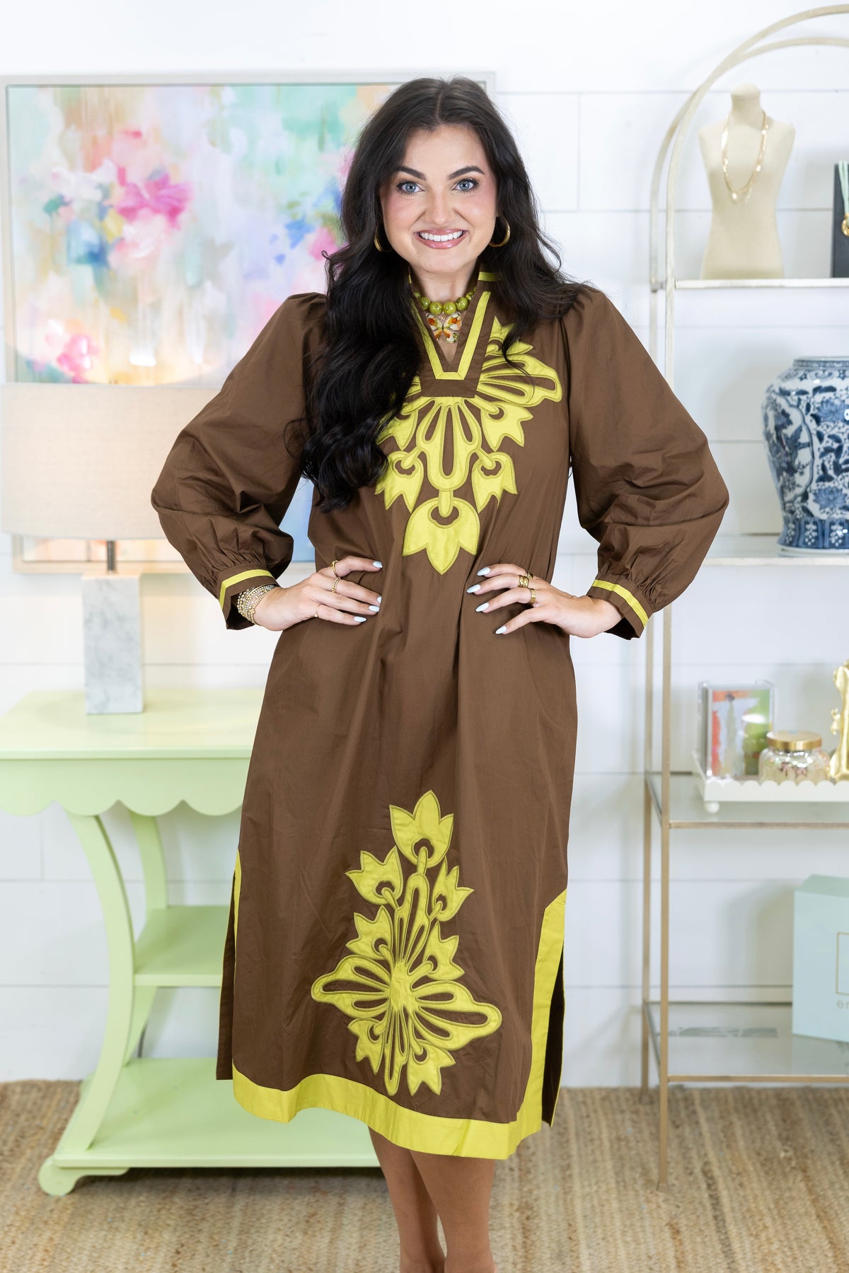 Good Impression Midi Dress-Midi Dress-Jodifl-The Village Shoppe, Women’s Fashion Boutique, Shop Online and In Store - Located in Muscle Shoals, AL.