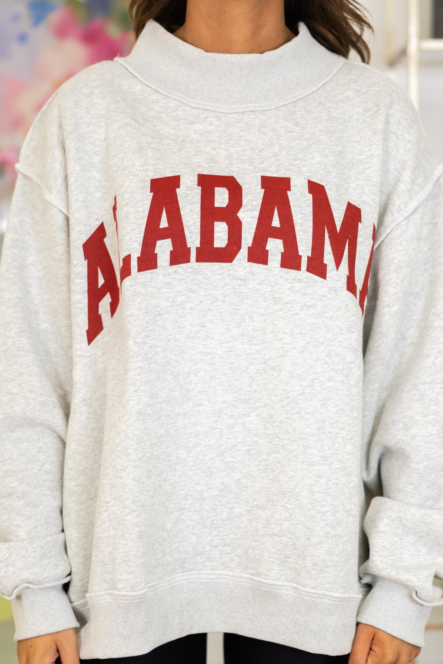 Crimson Tide Reversible Sweatshirt-Sweatshirt-Bucketlist-The Village Shoppe, Women’s Fashion Boutique, Shop Online and In Store - Located in Muscle Shoals, AL.