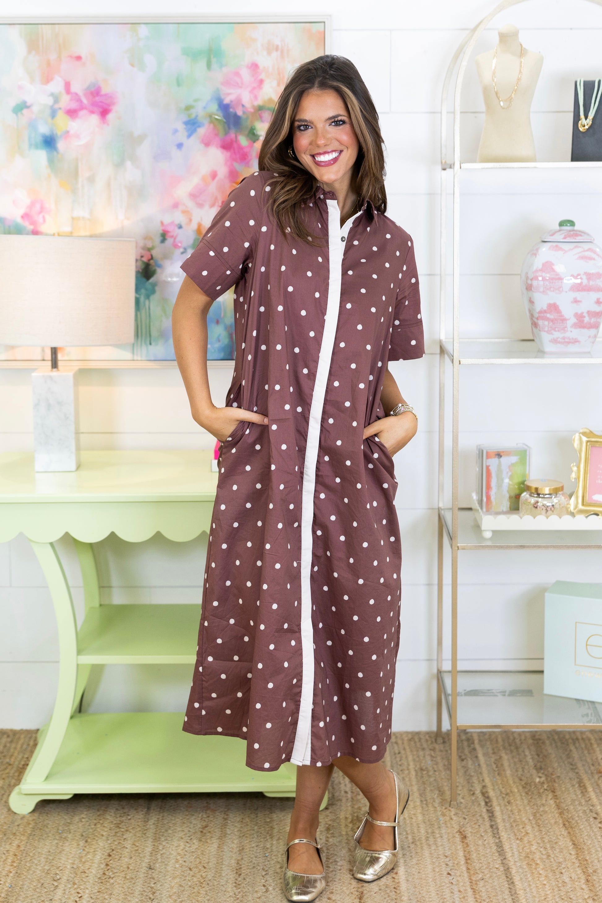 The Tilly Midi Dress-Midi Dress-Entro-The Village Shoppe, Women’s Fashion Boutique, Shop Online and In Store - Located in Muscle Shoals, AL.
