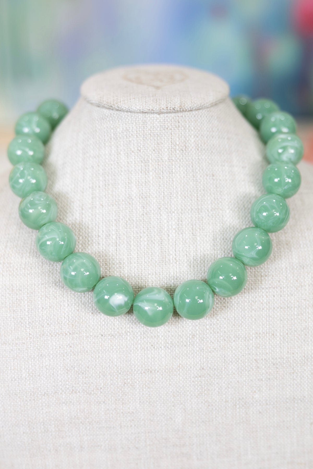 Sweet Tart Beaded Necklace-Necklaces-Hart Designs-The Village Shoppe, Women’s Fashion Boutique, Shop Online and In Store - Located in Muscle Shoals, AL.