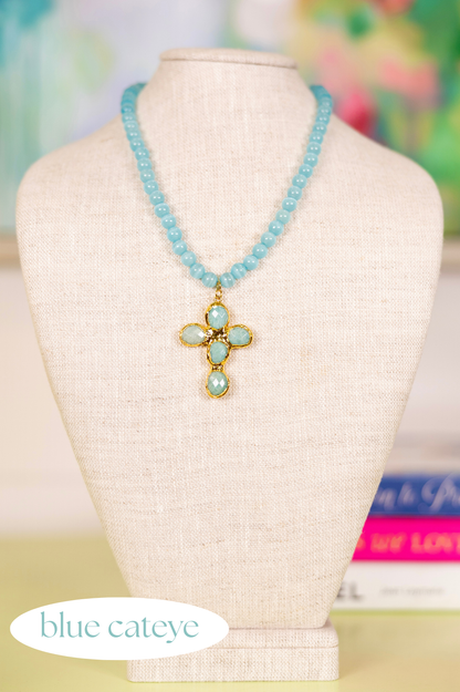 Keep the Faith Necklace-Necklaces-Virtue-The Village Shoppe, Women’s Fashion Boutique, Shop Online and In Store - Located in Muscle Shoals, AL.