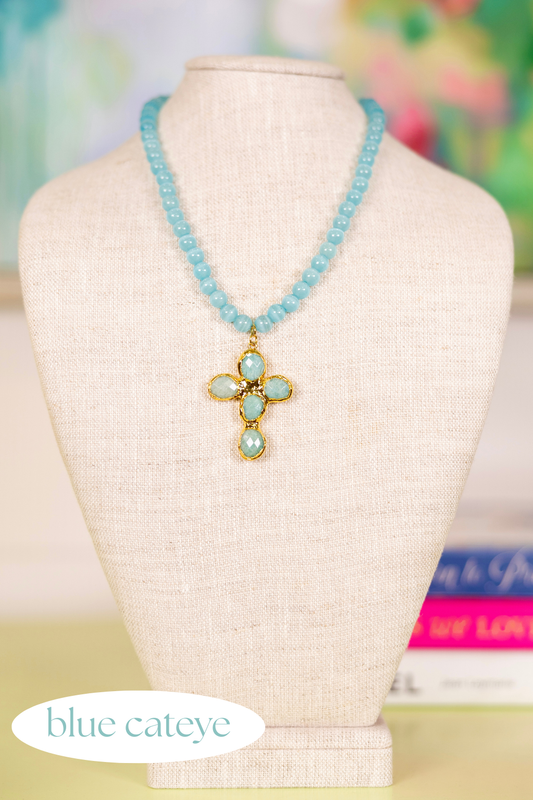 Keep the Faith Necklace-Necklaces-Virtue-The Village Shoppe, Women’s Fashion Boutique, Shop Online and In Store - Located in Muscle Shoals, AL.