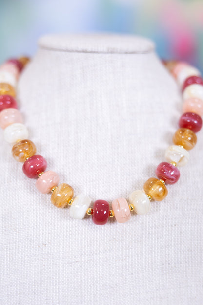 Sprinkles On Top Necklace-Necklaces-Hart Designs-The Village Shoppe, Women’s Fashion Boutique, Shop Online and In Store - Located in Muscle Shoals, AL.