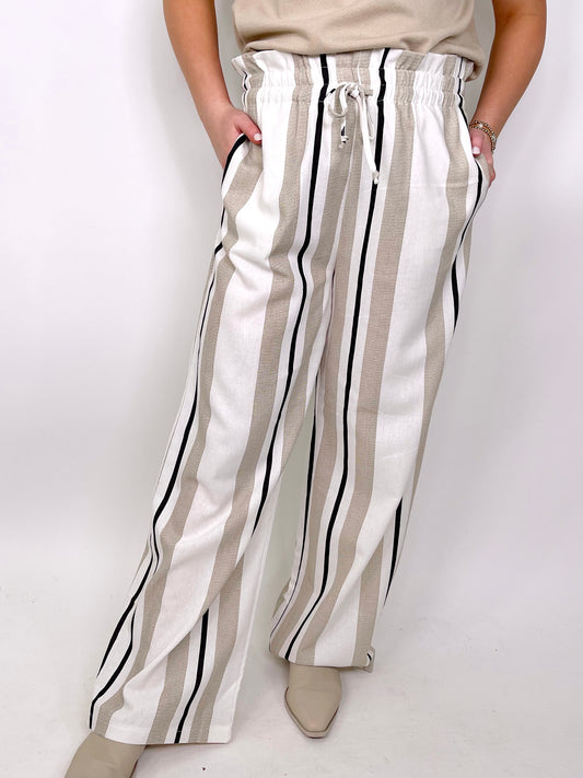 The Gretta Striped Wide Leg Pant-Wide Leg-Coco + Carmen-The Village Shoppe, Women’s Fashion Boutique, Shop Online and In Store - Located in Muscle Shoals, AL.