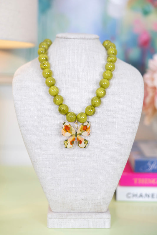 Butterfly Effect Beaded Necklace | The Katie Kollective-Necklaces-The Katie Kollective-The Village Shoppe, Women’s Fashion Boutique, Shop Online and In Store - Located in Muscle Shoals, AL.