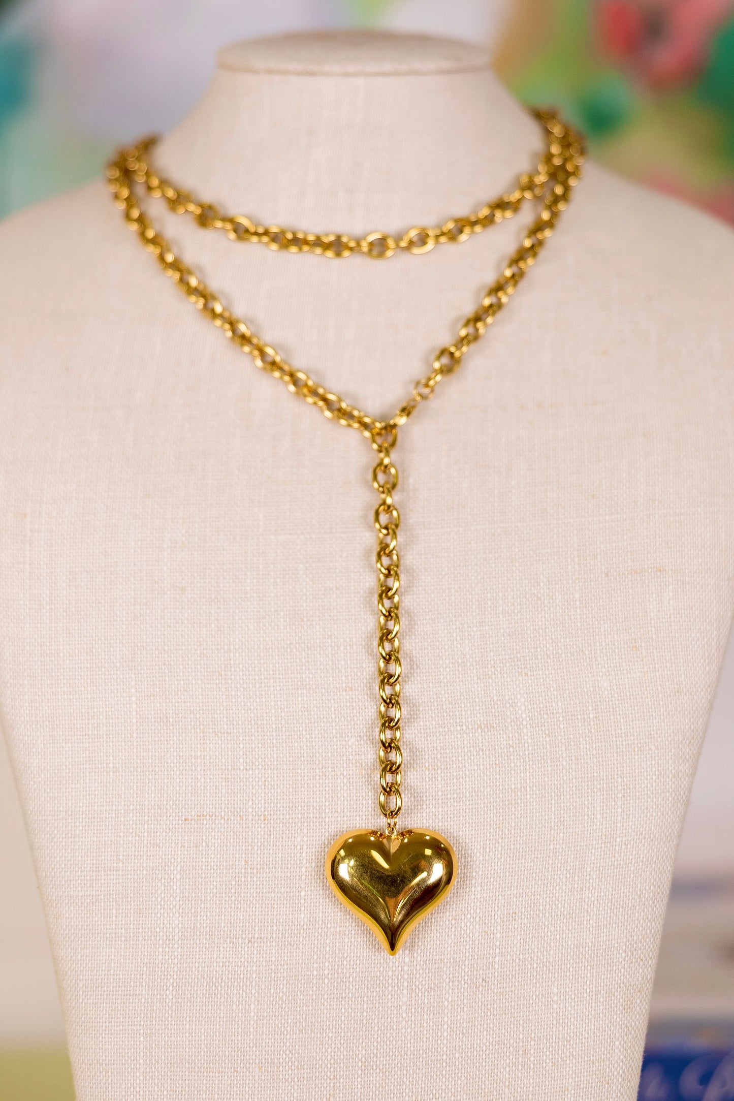 Lots of Love Wrap Around Necklace-Necklaces-Chansuttpearls-The Village Shoppe, Women’s Fashion Boutique, Shop Online and In Store - Located in Muscle Shoals, AL.