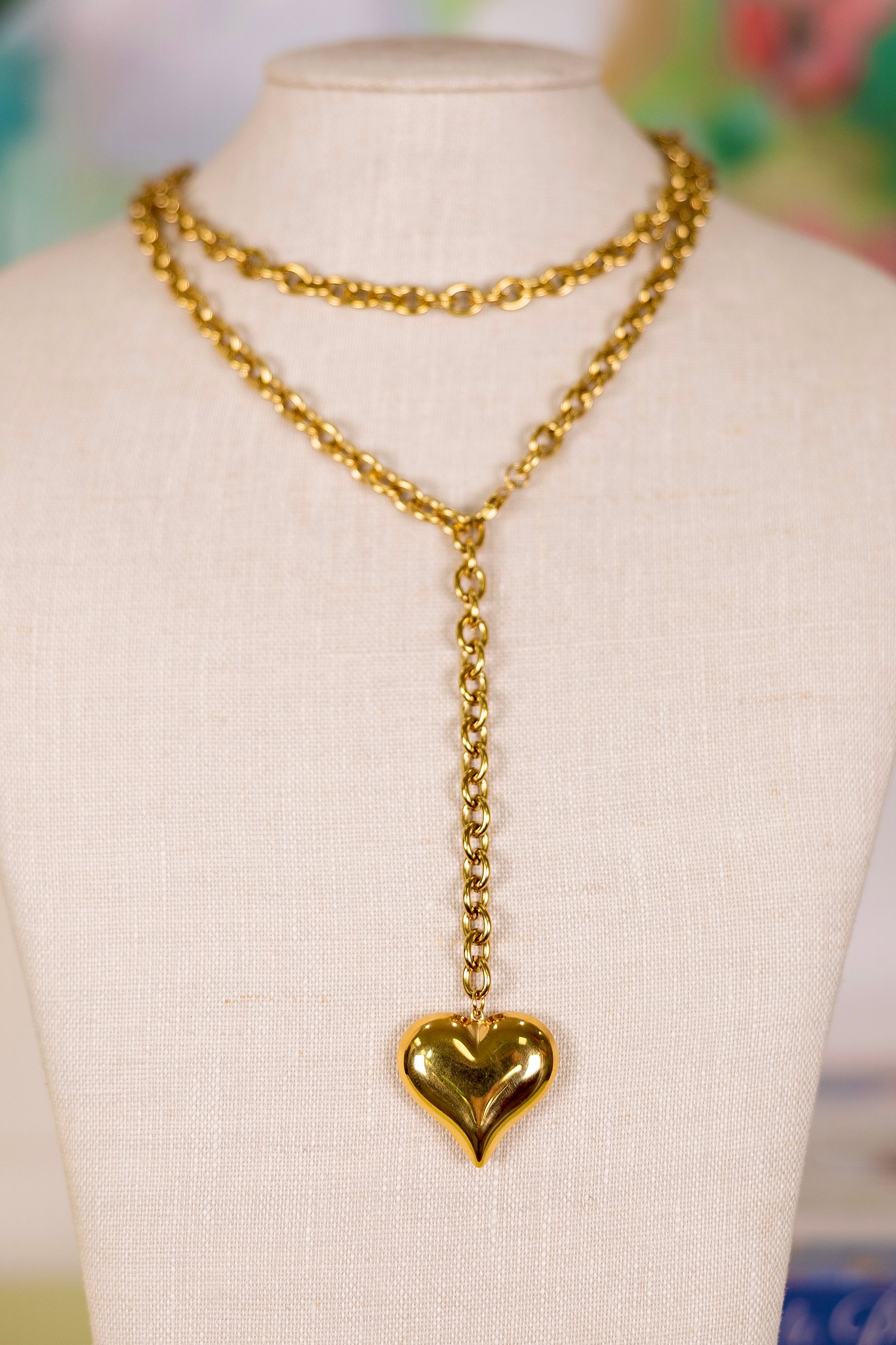 Lots of Love Wrap Around Necklace-Necklaces-Chansuttpearls-The Village Shoppe, Women’s Fashion Boutique, Shop Online and In Store - Located in Muscle Shoals, AL.